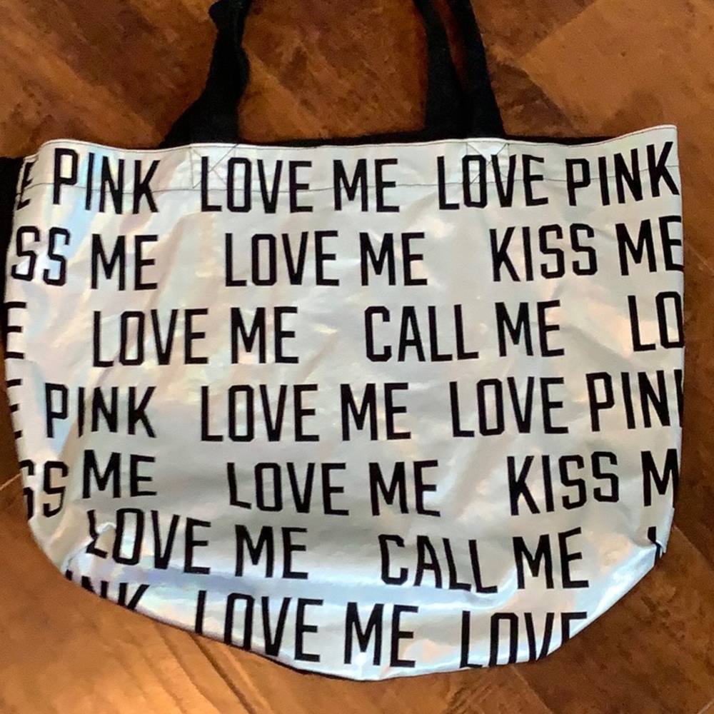 Pink Victoria’s Secret Tote Bag
